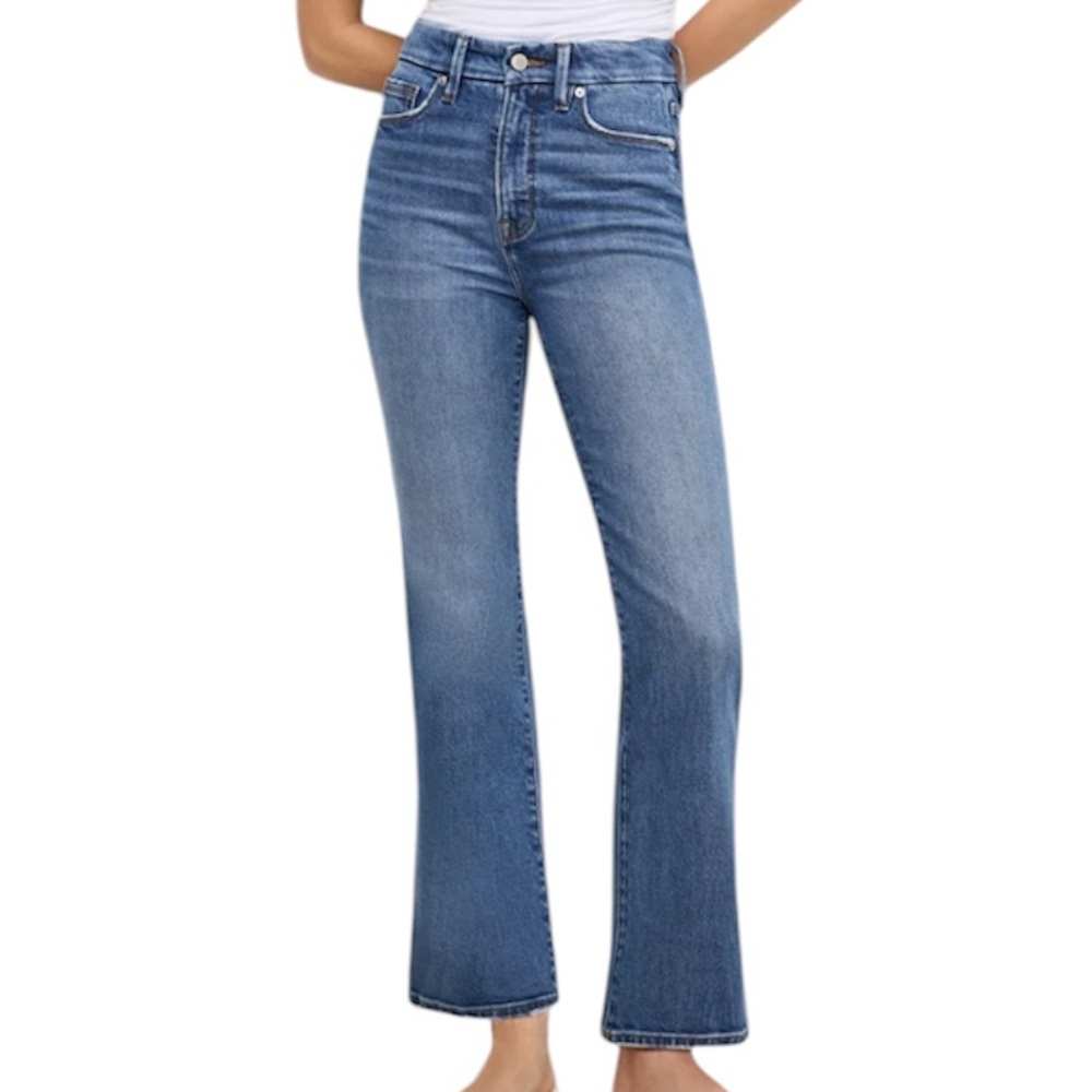 GOOD AMERICAN STYLE: GCSTLVL2014T
GOOD CURVE STRAIGHT JEANS
INDIGO625 SIZE 15